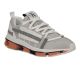 Calvin Klein Jeans Lex Mesh suede nylon webbing soft silver R8960