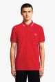 Fred Perry Twin Tipped Shirt Jes Red white chm M3600 J95