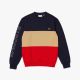 Sweatshirt Lacoste SH6904 1FE marine beige rouge