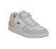 Basket Lacoste Dames T-Clip 0722 1 SFA Wht Lt Pnk 743SFA00411Y9