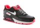 Nike air max 90 2007 gs black white hyper punch 345017 064