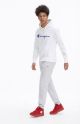 Sweatshirt Champion Europe hooded big logo 212574 S19 WW001 WHT blanc