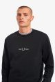 Sweatshirt Fred Perry graphique black M1635 102