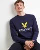 Sweatshirt Lyle & Scott logo ML1022V Z99 Navy
