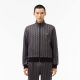Sweatshirt Zippé Paris Jacquard Monogramme Lacoste SH1368 4PC Black Graphite