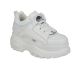 Buffalo London Plateau low cow leather white 1533230 1339 14 2 0
