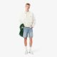 Bermuda Lacoste FH9932 Washed Blanc Délavé