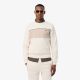 Sweatshirt Lacoste SH0887 Lapland Gris Perle/Beige Doré