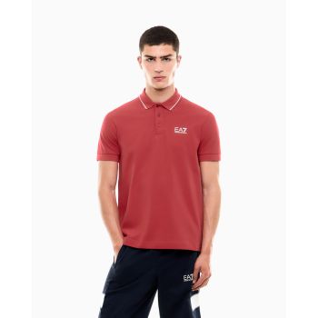 Polo EA7 Emporio Armani 8NPF16 PJVUZ U5072 Rouge