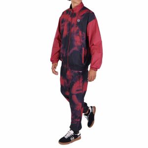 Survêtement Sergio Tacchini Sansevero Rouge Noir 41619-TIR-BLK