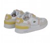 Sneakers Lacoste Dames T-Clip 0722 1 SFA Wht Lt Pnk 743SFA00411Y9