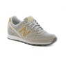 Chaussure New Balance wr 996 dames gris et or.