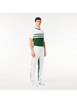 Pantalon de Survêtement Lacoste XH7587 737 White Green