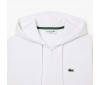 Sweatshirt à capuche zippé Lacoste SH9626 001 White