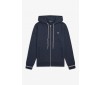 Sweatshirt Fred Perry Hooded Washed Navy J2531 875