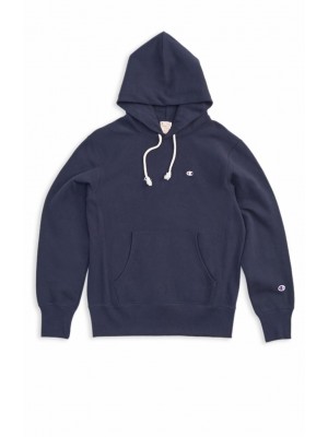 Sweatshirt Champion Europe hooded small logo 212575 BS501 NNY Navy Limited Edition