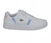 Sneakers Lacoste Dames T-Clip 0722 3 SFA Wht Lt Blu 743SFA00241T3