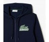 Sweatshirt Zippé à Capuche Lacoste SH5088 166 Navy Blue