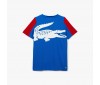 T-Shirt Lacoste TH9417 YH7 Marina Red White White