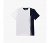 T-shirt Tennis Lacoste TH1784 MRI White Navy Blue Sinople