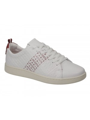 Lacoste Carnaby evo 119 9 Us Sma wht red 737SMA0014286