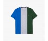 T-shirt Lacoste TH1203 HKB Silver Chine Blue Royal Green