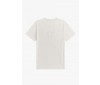 Fred Perry T-shirt M2665 303 Laurel Wreath Snow White
