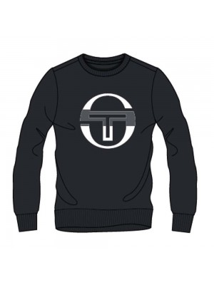 Sweatshirt logo Sergio Tacchini Zelda 39657 559 Black Ebo