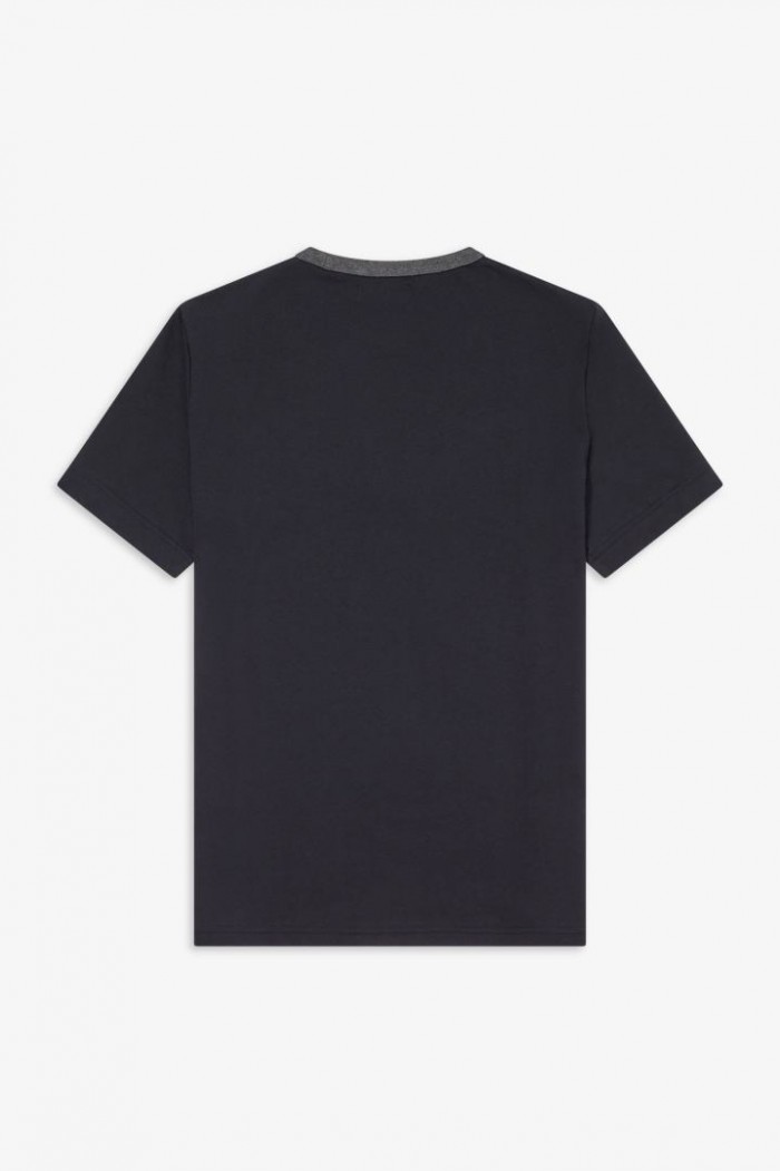 Fred Perry T-shirt Brodé M8533 608 navy