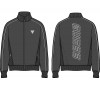 Sweatshirt zippé Guess Randell Jet Black A996 Z3YQ09 KBC00 JBLK color Noir