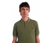 Polo Fred Perry Twin Tipped M3600 B57 Military Green