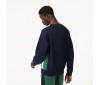 Sweatshirt Lacoste SH5605 YUN Navy Blue Green Flour
