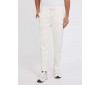 Pantalon de Survêtement en suédine Guess Randell Salt White Z3YB03 KBC00 G018