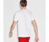 T-shirt Lacoste th2097 fka white etna red navy blue