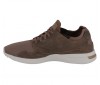 Le Coq Sportif LCS R Pure Pull Up Leather Mesh Reglisse Tan 1720238
