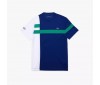 T-shirt Lacoste TH2070 GXP Cosmique Blanc Verdier No