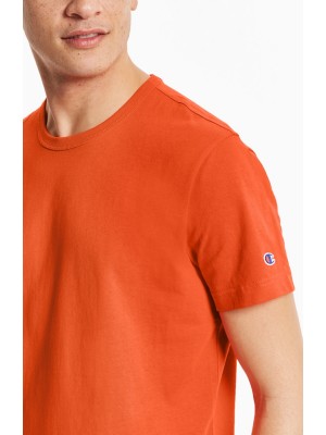 Champion Europe T-shirt small logo Crewneck 210971 OS005 ORG orange Limited Edition