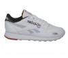 Basket Reebok Classic leather Running 100075003 Cloud White Core Black Vector Red