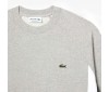 Sweatshirt col rond Lacoste SH5605 SJ1 Silver Chine Black White