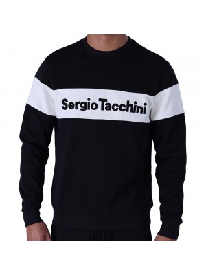 Sweatshirt Sergio Tacchini  Front 40675 962 Blk Grd