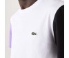 T-Shirt Lacoste TH9625 UWX White Neva Purple Black