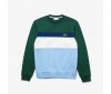 Sweatshirt Lacoste SH2175 96Y Bleu Blanc Bleu Vert