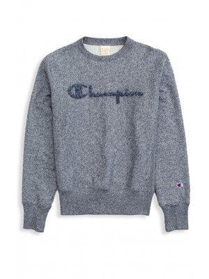 Sweatshirt Champion Europe crewneck big logo 212393 KJ001 grey Limited Edition