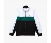 Sweatshirt Lacoste SH9543 NYC White Black Bottle Green 