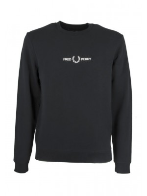 Sweatshirt Fred Perry graphique black M8629 102