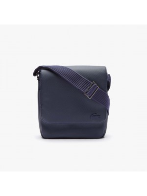Sac Lacoste NH2341HC 021 Navy flap crossover bag