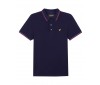 Polo Lyle & Scott SP800VTR  Z857 tipped navy gala red