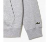 Sweatshirt à capuche zippé Lacoste SH5088 CCA Silver Chine