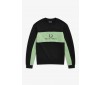 Fred Perry Panel Piped Sweatshirt Black M4553 184