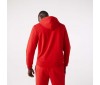 Sweatshirt à capuche zippé Lacoste SH9626 240 Red